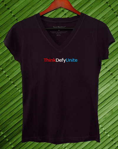 Think Defy Unite Women's Bamboo T-Shirt - BW1201